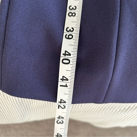 Halogen Navy Stretch Sheath Dress - Size 6 - Picture 7 of 8
